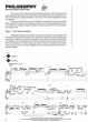 Thumbnail of First Page of Philosophy sheet music by Ben Folds
