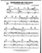 Thumbnail of First Page of Remember Me This Way sheet music by Jordan Hill