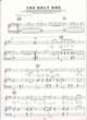 Thumbnail of First Page of The Only One sheet music by Bryan Adams
