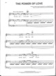 Thumbnail of First Page of The Power Of Love sheet music by Celine Dion 