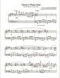 Thumbnail of First Page of Victor's Piano Solo - Corpse Bride sheet music by Danny Elfman