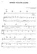 Thumbnail of First Page of When You're Gone sheet music by Bryan Adams & Mel C