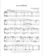 Thumbnail of First Page of Joy to the World (3) sheet music by Christmas