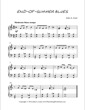 Thumbnail of First Page of End Of Summer Blues sheet music by Kids (Lvl 3)