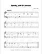 Thumbnail of First Page of Spooky Jack-O-Lanterns sheet music by Kids (Lvl 1)