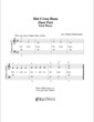 Thumbnail of First Page of Hot Cross Buns (duet) sheet music by Kids