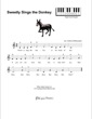 Thumbnail of First Page of Sweetly Sings the Donkey (2) sheet music by Kids