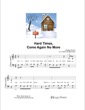 Thumbnail of First Page of Hard Times, Come Again No More sheet music by Kids