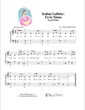 Thumbnail of First Page of Italian Lullaby, "Fa La Ninna" sheet music by Kids