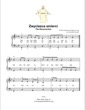 Thumbnail of First Page of Zwyciezca smierci / The Resurrection sheet music by Kids