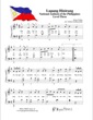 Thumbnail of First Page of Lupang Hinirang, National Anthem of The Philippines sheet music by Kids