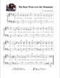 Thumbnail of First Page of The Bear Went Over The Mountain sheet music by Kids