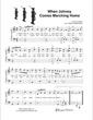 Thumbnail of First Page of When Johnny Comes Marching Home sheet music by Kids