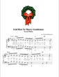 Thumbnail of First Page of God Rest Ye Merry Gentlemen (Kids) sheet music by Christmas