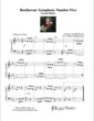 Thumbnail of First Page of Symphony No. 5 sheet music by Beethoven