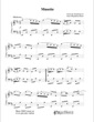 Thumbnail of First Page of Musette (2) sheet music by Bach
