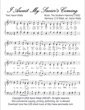 Thumbnail of First Page of I Await My Savior's Coming sheet music by Aaron Waite