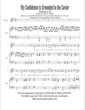 Thumbnail of First Page of My Confidence is Grounded in the Savior sheet music by Aaron Waite