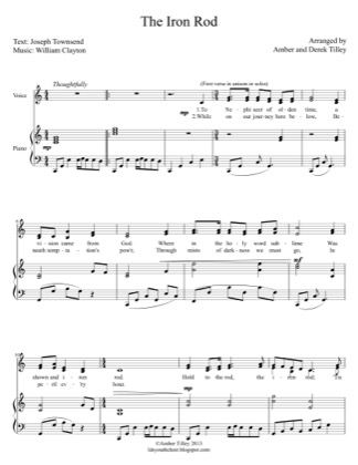 Thumbnail of first page of The Iron Rod piano sheet music PDF by Amber Tilley.