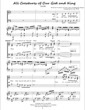 Thumbnail of First Page of All Creatures of Our God and King sheet music by Amy Webb