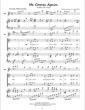 Thumbnail of First Page of He Comes Again sheet music by Amy Webb