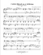 Thumbnail of First Page of I Will Stand as a Witness sheet music by Amy Webb