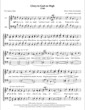 Thumbnail of First Page of Glory to God on High sheet music by Andrew Hawryluk