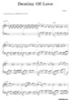 Thumbnail of First Page of Destiny Of Love sheet music by Yiruma