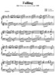 Thumbnail of First Page of Falling sheet music by Yiruma