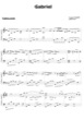 Thumbnail of First Page of Gabriel sheet music by Yiruma