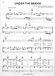 Thumbnail of First Page of Under The Bridge sheet music by Red Hot Chili Peppers