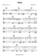 Thumbnail of First Page of Baby  sheet music by Justin Bieber