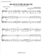 Thumbnail of First Page of Dear Future Husband  sheet music by Meghan Trainor
