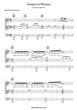 Thumbnail of First Page of Dangerous Woman  sheet music by Ariana Grande