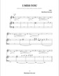 Thumbnail of First Page of I Miss You  sheet music by Adele