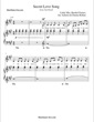 Thumbnail of First Page of Secret Love Song sheet music by Little Mix
