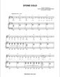Thumbnail of First Page of Stone Cold  sheet music by Demi Lovato
