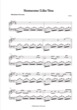 Thumbnail of First Page of Someone Like You sheet music by Adele