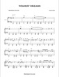 Thumbnail of First Page of Wildest Dreams sheet music by Taylor Swift