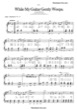 Thumbnail of First Page of While My Guitar Gently Weeps  sheet music by The Beatles