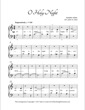 Thumbnail of First Page of O Holy Night (Kids) sheet music by Christmas