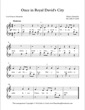 Thumbnail of First Page of Once in Royal David’s City (2) sheet music by Christmas