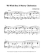 Thumbnail of First Page of We Wish You A Merry Christmas (3) sheet music by Christmas