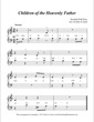 Thumbnail of First Page of Children of the Heavenly Father (Lvl 1) sheet music by Swedish Folk Tune