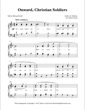 Thumbnail of First Page of Onward, Christian Soldiers sheet music by Arthur Sullivan