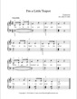 Thumbnail of First Page of I'm a Little Teapot sheet music by Kids (Lvl 2)