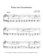 Thumbnail of First Page of Pomp and Circumstance sheet music by Kids (Lvl 3)