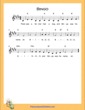 Thumbnail of First Page of Bingo (E Major) (Easy) sheet music by Nursery Rhyme