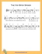 Thumbnail of First Page of Itsy Bitsy Spider (C Major) sheet music by Nursery Rhyme