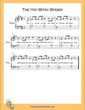 Thumbnail of First Page of Itsy Bitsy Spider Easy  (G Major) sheet music by Nursery Rhyme